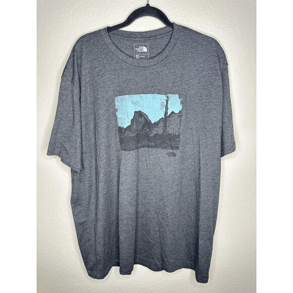 The North Face Other - The North Face Shirt Mens XXL Gray Mountain Graphic Short Sleeve Tee Outdoor